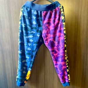 Camo Sweatpants, Bathing Ape (likely imitation)